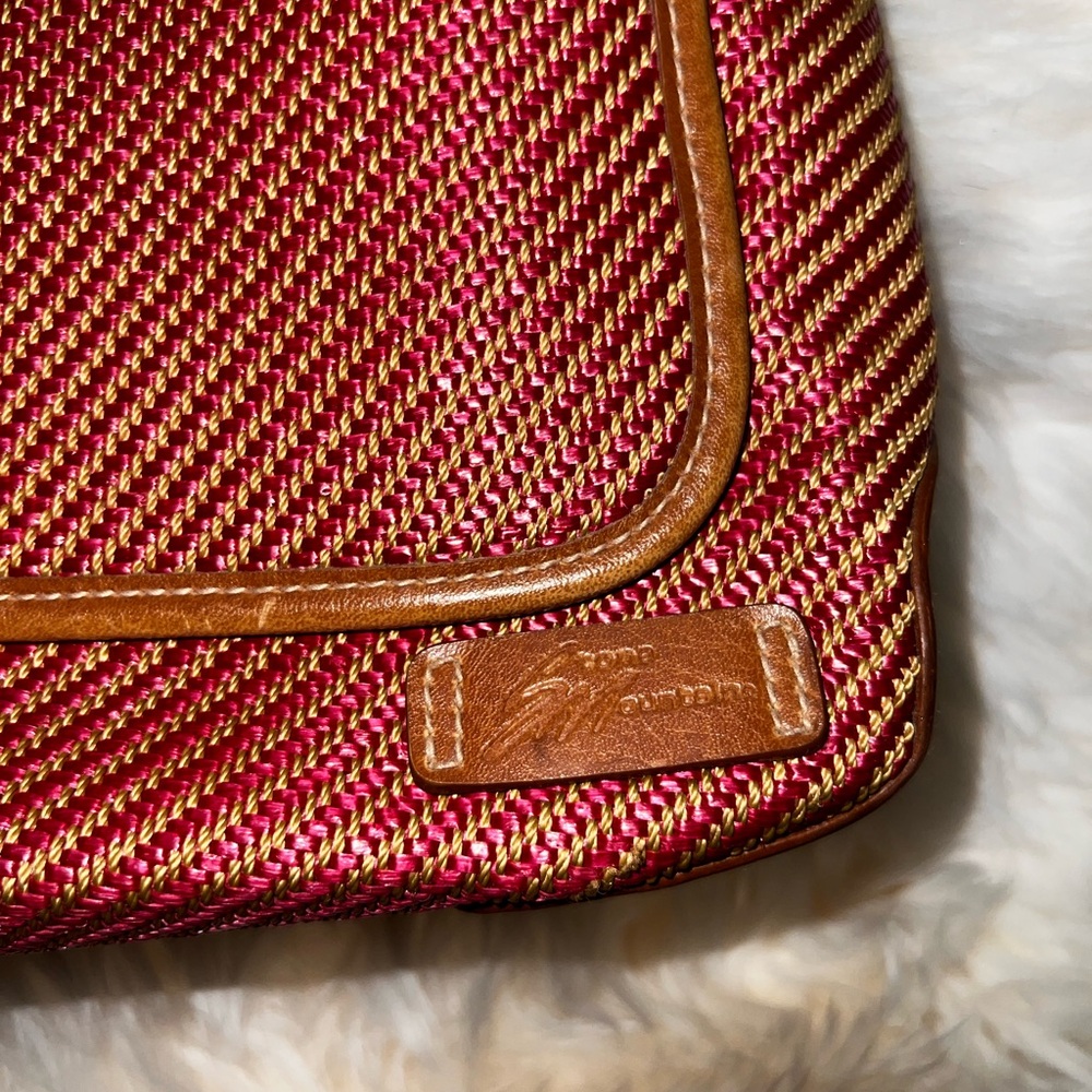 Vintage Stone Mountain Woven Crossbody Purse